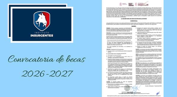 Convocatoria de becas